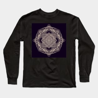 Mandala 04 (Dark Edition) Long Sleeve T-Shirt